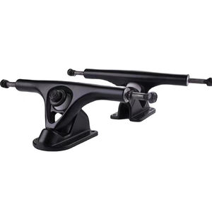 <span class=keywords><strong>Longboard</strong></span> de style parisien 7 pouces 180 mm avec trucks double rocker en aluminium portable, marque BUTIAN, pour descente, danse et glisse - Product Image 1