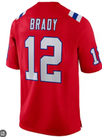Jahitan Berkualitas Terbaik Dapat Disesuaikan # 10 MEI # 0 GONZALEZ # 8 DIGGS # 12 BRADY  Jersey Sepak Bola Amerika