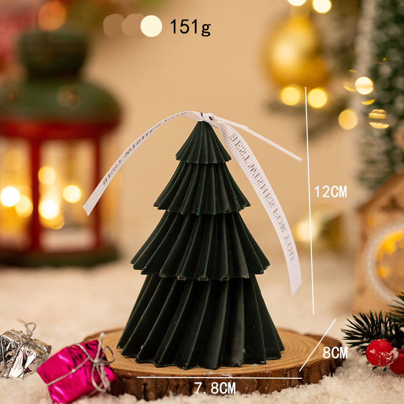 ขนาดต้นคริสต์มาสเกลียวเขียวเข้ม