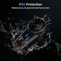 2 pièces, casque Bluetooth pour moto FX6, interphone pour casque, casque de communication étanche pour moto, accessoires pour moto