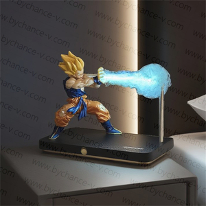 Luz nocturna Epic Warrior para niños, decoración de habitación de aprendizaje, regalo para niños, mercancía creativa de dibujos animados japoneses para tienda de regalos - Product Image 1