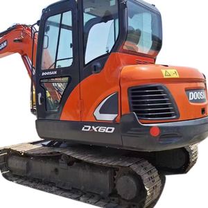 Excavatrice hydraulique DX60-9c bon marché DX60 de Doosan d'excavatrice de bâtiment de 6 tonnes - Product Image 1