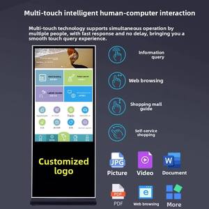 เครื่องเชื่อมต่ออัจฉริยะแบบ All-in-One ยี่ห้อ Liangtu ขนาด 32/55 นิ้ว หน้าจอสัมผัสแนวนอน/แนวตั้ง พร้อมฟังก์ชั่นโฆษณาสำหรับบริการตนเอง - Product Image 3
