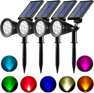 Luces Solares para Exteriores, Impermeables, con 3 Modos de Iluminación, Luces Solares para Jardín, Luces Solares para Exteriores - Product Image 1