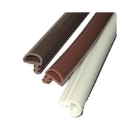 문 수리용 PVC 고무 밀폐 스트립 나무 문틀 밀폐 스트립 코킹 밀폐 방풍 스트립