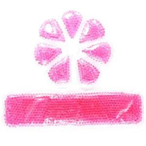 PVC Núm Vú Tái Sử Dụng Gel Pack Set Phụ Nữ Nóng & Lạnh Đáy Chậu Và Vú Làm Mát Pad