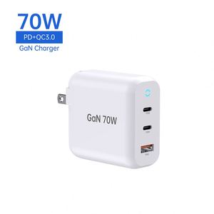 70 watt PD 3.0 gan điện thoại di động sạc nhanh USB C Power Adapter sạc nhanh cho máy tính xách tay Máy tính bảng <span class=keywords><strong>Android</strong></span> - Product Image 4