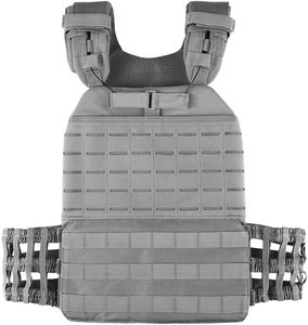 ナイロン戦術プレートキャリアベスト屋外調整可能モールクイックリリースカスタマイズ可能カラーサイズ装甲なし - Product Image 3