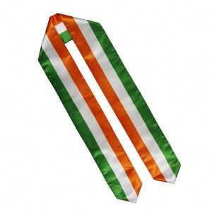 ผ้าพันคอสำเร็จการศึกษาสำหรับผู้ใหญ่ ผลิตจากผ้าซาตินโพลีเอสเตอร์ 100% ของอียิปต์ สำหรับการศึกษาต่อต่างประเทศ - Product Image 6