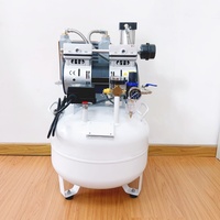 Compresseur d'air d'usine dentaire pour fauteuil dentaire pompe à air silencieuse médicale avec séchoir 32L compresseur d'air dentaire sans huile