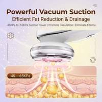 Appareil de massage portable 3-en-1 2026 pour le visage et le cou : ventouses Gua Sha et microcourant pour les soins quotidiens