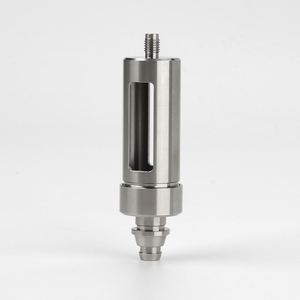 Pièces d'axe CNC en acier inoxydable SUS/SS 304 usinées avec précision par tournage et fraisage, personnalisées, marque Guangdong Origin - Product Image 1