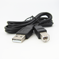 Super Silikon Fleksibel Kabel Usb Printer Multi Usb A Ke B Tipe 2.0 Kabel Data