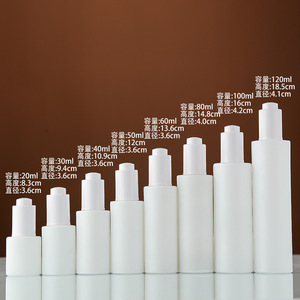 Đẩy Nút Báo Chí <span class=keywords><strong>30Ml</strong></span> 60Ml 1Oz 2Oz Thủy Tinh Màu Trắng Chai Nhỏ Giọt 20Ml 40Ml 50Ml 100Ml Tinh Dầu Huyết Thanh Chai - Product Image 5