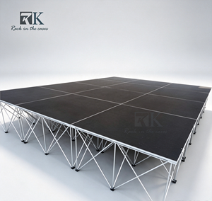 High Quality Aluminum <b>Stage</b> Portable Folding Aluminum Certified <b>Stage</b> Unit Adjustable Removable Outdoor Event Modular <b>Platform</b> - Product Image 1