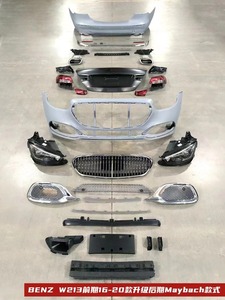 Kit carrosserie pour <span class=keywords><strong>Mercedes</strong></span> <span class=keywords><strong>Benz</strong></span> Classe E W213 18-20 Mise à niveau vers le modèle 2021 MBH Comprend des phares de pare-chocs avant et arrière Feux arrière - Product Image 2