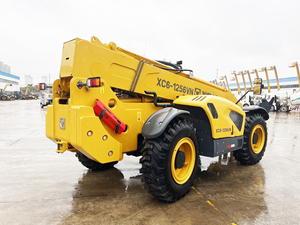 Forklift Teleskopik Diesel Bekas Resmi <span class=keywords><strong>XCMG</strong></span> 5,4 Ton XC6-1256VN Telehandler Dijual - Product Image 4