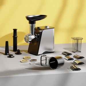 <span class=keywords><strong>Picadora</strong></span> <span class=keywords><strong>de</strong></span> carne eléctrica <span class=keywords><strong>de</strong></span> acero inoxidable, máquina <span class=keywords><strong>picadora</strong></span> <span class=keywords><strong>de</strong></span> alimentos <span class=keywords><strong>de</strong></span> grado comercial para procesamiento <span class=keywords><strong>de</strong></span> carne y verduras - Product Image 4