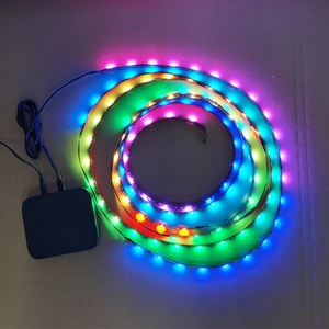 TV <b>LED</b> Backlight RGBIC Smart <b>LED</b> Strip Lights for 55-65 Inch TVs Wi-Fi APP <b>Control</b> - Product Image 1