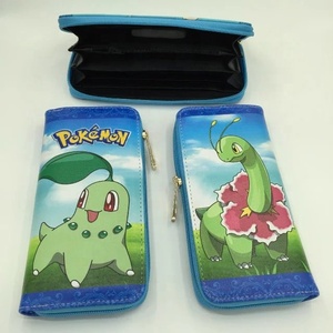 Cartera Larga de Anime <span class=keywords><strong>Pika</strong></span> con Cierre de Botón a Presión, Gran Capacidad, para Estudiantes, Pokémon - Product Image 2