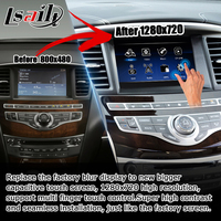 Pantalla automática Android Carplay de 8 pulgadas para Infiniti JX35 QX60 08IT IT08 2013-2016 con interfaz de vídeo de Lsailt