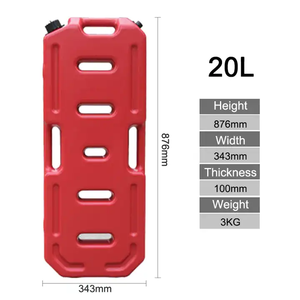 GARIDA 30L 20L Baril à huile en plastique Seau à carburant Jerry Can Assurance qualité personnalisée Essence extérieure - Product Image 5