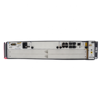 Stok Grosir Siap Pakai FTTH Gpon OLT SmartAX MA5608T OLT 2U Compact Mini GPON OLT Mendukung Papan GPFD 16 Port