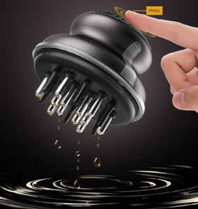 แปรงนวดหนังศีรษะพร้อมน้ำยาบำรุงเส้นผม เทคโนโลยีใหม่ ช่วยเร่งการเจริญเติบโตของเส้นผม - Product Image 5