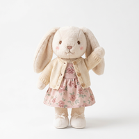 Peluche articulée avec squelette interne, personnages d'animaux personnalisés pour présentation de mascotte et cadeaux
