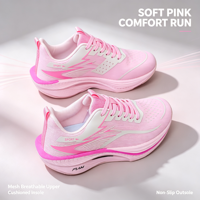 Chaussures de course professionnelles pour femmes, respirantes, en maille technique, absorbantes, antidérapantes, pour la course et l'entraînement