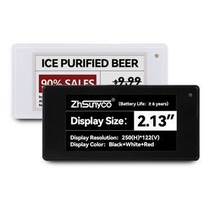 Suny Esl 2.13 인치 디지털 선반 가격 라벨 Esl 전자 선반 라벨 전자 잉크 가격표 디스플레이 - Product Image 2