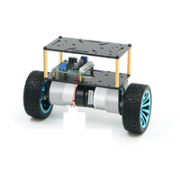 Châssis de voiture 4x4 auto-équilibré à double roue avec moteurs DC et base de modèle de voiture robot intelligente