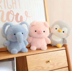 Set di Peluche Super Morbidi Orso ed Elefante, Compagno di Studio Carino, Giocattolo Antistress da Coccolare, Premio per Macchina a Gancio, con <span class=keywords><strong>Orecchie</strong></span> Mobili - Product Image 4