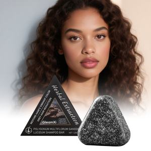 Autocollants personnalisés pour soins capillaires, shampoing solide naturel, savon pour cheveux, antipelliculaire, rend les cheveux lisses et doux - Product Image 2