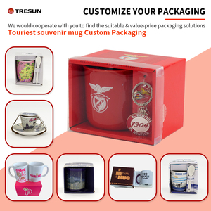 Ly cà phê sứ men trắng tinh khiết, thiết kế tùy chỉnh theo yêu cầu nhà sản xuất, logo tùy chỉnh, kiểu dáng cổ điển, 11 oz, có in logo - Product Image 5