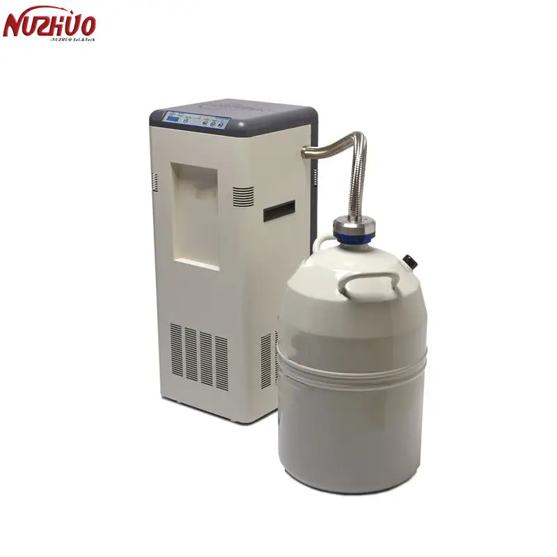 NUZHUO IVF Zwecke kleine Liquidstoff-Stickstoffanlagen 30 L/h Generator Stickstoffflüssigkeit 99,99 %