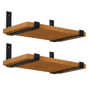 Metal Wall Shelf Bracket 7.25*6 Inch Metal Sheet Farbrication Shelf Bracket Iron Right Steel L Angle Wall Mounting Brackets