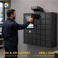 Kiosque de gestion des clés automobiles avec terminal intelligent de verrouillage des clés de véhicule pour la gestion des clés de flotte