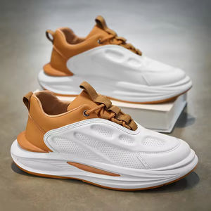 Baskets décontractées sportives pour hommes toutes saisons, tendance mode, respirantes, semelle intermédiaire EVA, semelle souple antidérapante en maille - Product Image 5