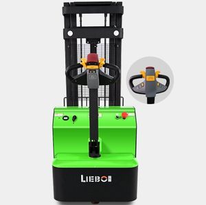 Apilador Eléctrico de Pasillo Estrecho de 1, 1.5 y 2 Toneladas, Tipo Caminante, para Almacén, Precio Económico - Product Image 4