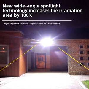 Nueva Lámpara Solar Estroboscópica Cuatro en Uno, Luz Exterior para Patio, Hogar, Iluminación de Alta Potencia, Farola - Product Image 6