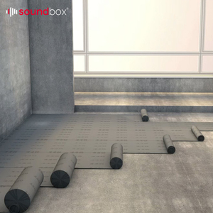 Material <span class=keywords><strong>aislante</strong></span> acústico de alta densidad, aislamiento acústico, reducción de ruido, estera de amortiguación para suelo de gimnasio - Product Image 3