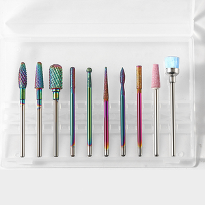 BIN OEM 10 Cái Carbide Nail Khoan <span class=keywords><strong>Bits</strong></span> Thiết Với Hộp - Product Image 4