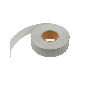 Ruban réfléchissant prismatique argenté Matériau en verre de coton ignifuge Feuille à coudre pour vêtements réfléchissants pour vêtements de <span class=keywords><strong>pompiers</strong></span> - Product Image 2