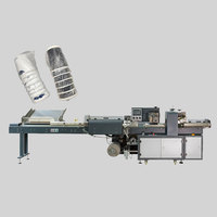 Machine avancée de comptage et d'emballage de gobelets en papier à grande vitesse pour le marché indien