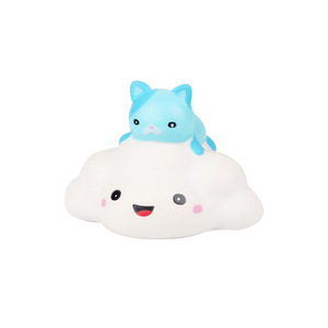 Pu Foam Cloud Cat Toy With Slow <b>Rebound</b> For Desk Decoration Gift - Product Image 1