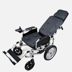 Silla <span class=keywords><strong>de</strong></span> <span class=keywords><strong>ruedas</strong></span> eléctrica ligera plegable motorizada inteligente todoterreno moderna 2024 para ancianos discapacitados - Product Image 6