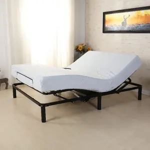 Tanhill-Marco de <span class=keywords><strong>cama</strong></span> eléctrico ajustable, base de Metal, plataforma, tamaño Queen, alta calidad - Product Image 3