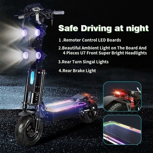 سكوتر كهربائي HCBK Super Factory للطرق الوعرة مقاس 14 بوصة للبالغين، قابل للطي، بقوة 8000 واط و10000 واط، وبطارية 60 فولت و72 فولت، عرض خاص مع توصيل سريع من مخازن الاتحاد الأوروبي والولايات المتحدة والمملكة المتحدة - Product Image 6