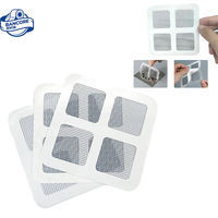 Pegatinas de filtro para desagüe de suelo, cubierta de malla de tamaño personalizado para ducha de baño y desagüe de lavabo